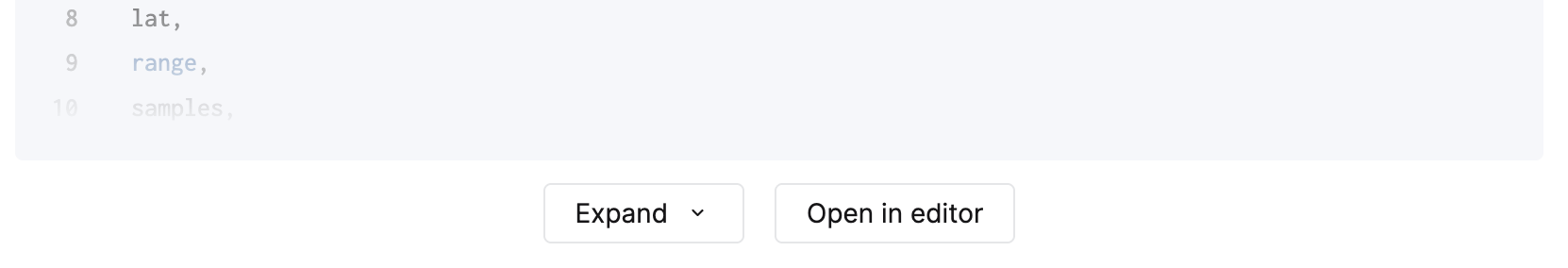 Открыть сгенерированный запрос в редакторе