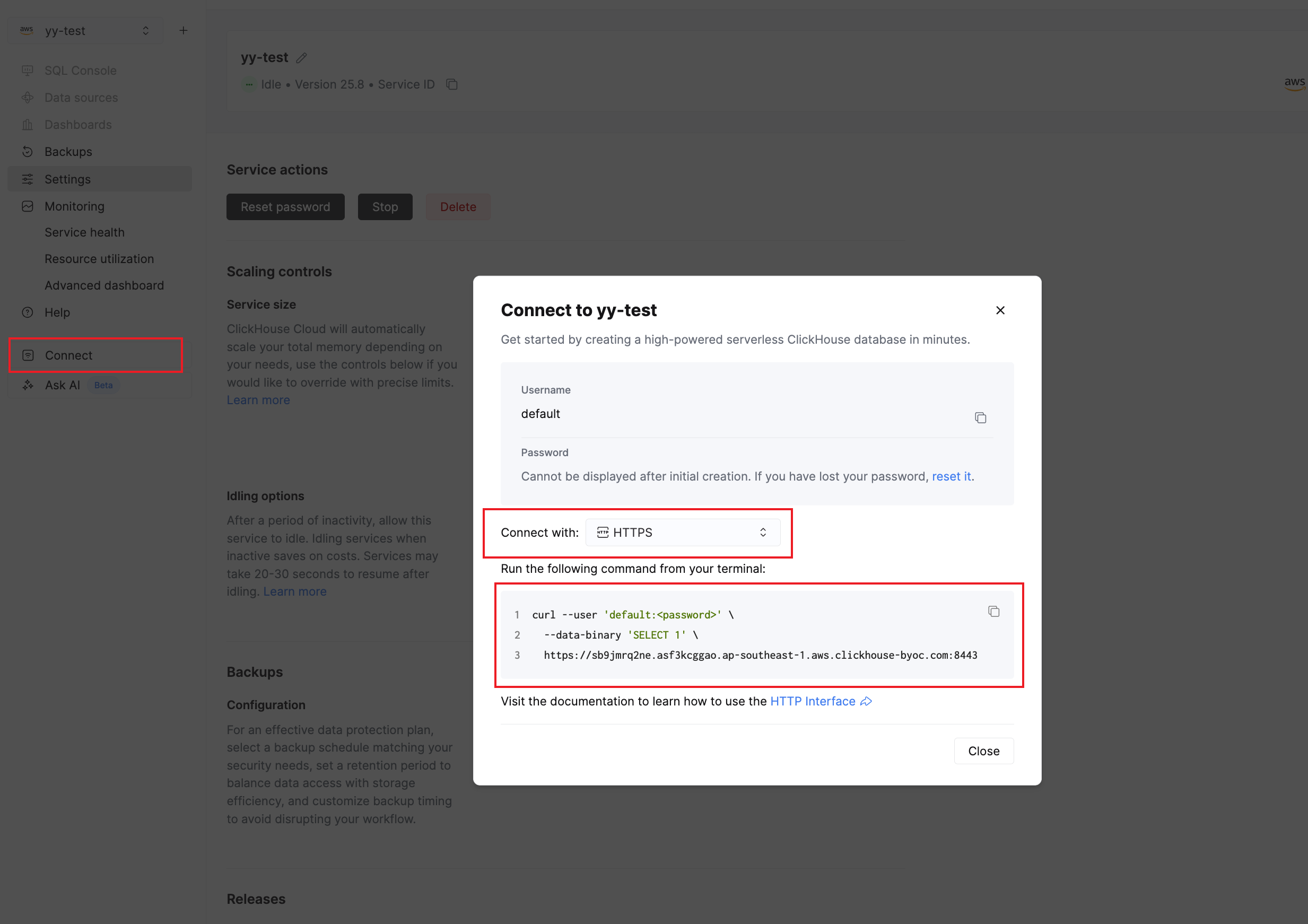 Подключение BYOC